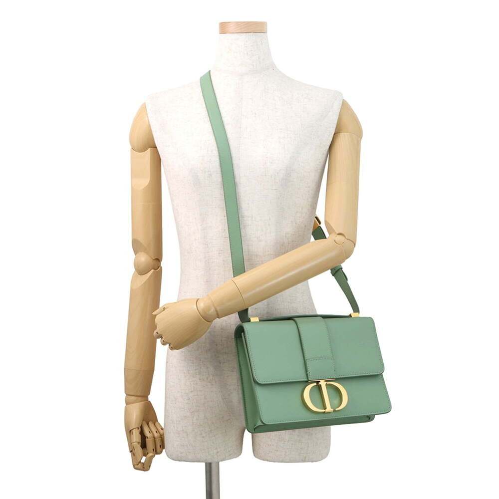 CHRISTIAN DIOR Green Leather Shoulder Bag - Picture 5 of 16